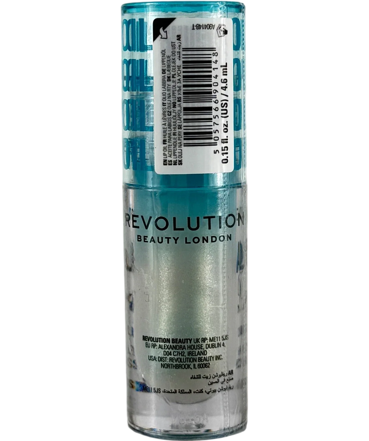 Revolution Poolside Aqua Drip Cooling Lip Oil Dive In 4.6ml