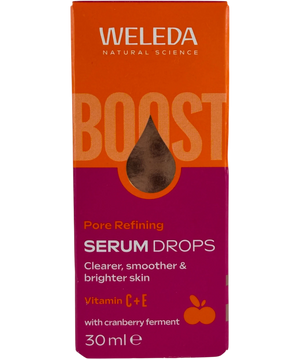 Weleda Pore Refining Vitamin C Serum Drops With Cranberry 30ml