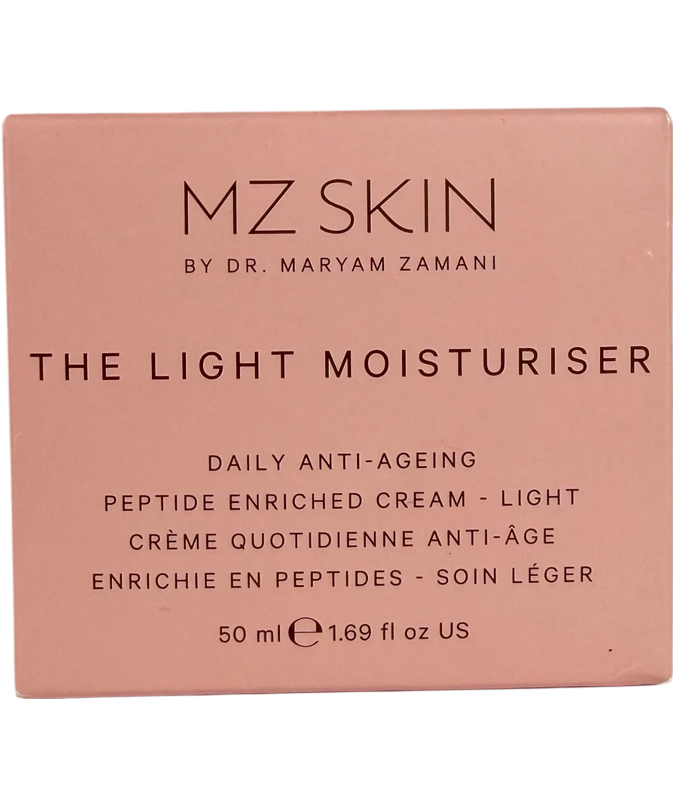 MZ Skin The Light Moisturiser 50ml