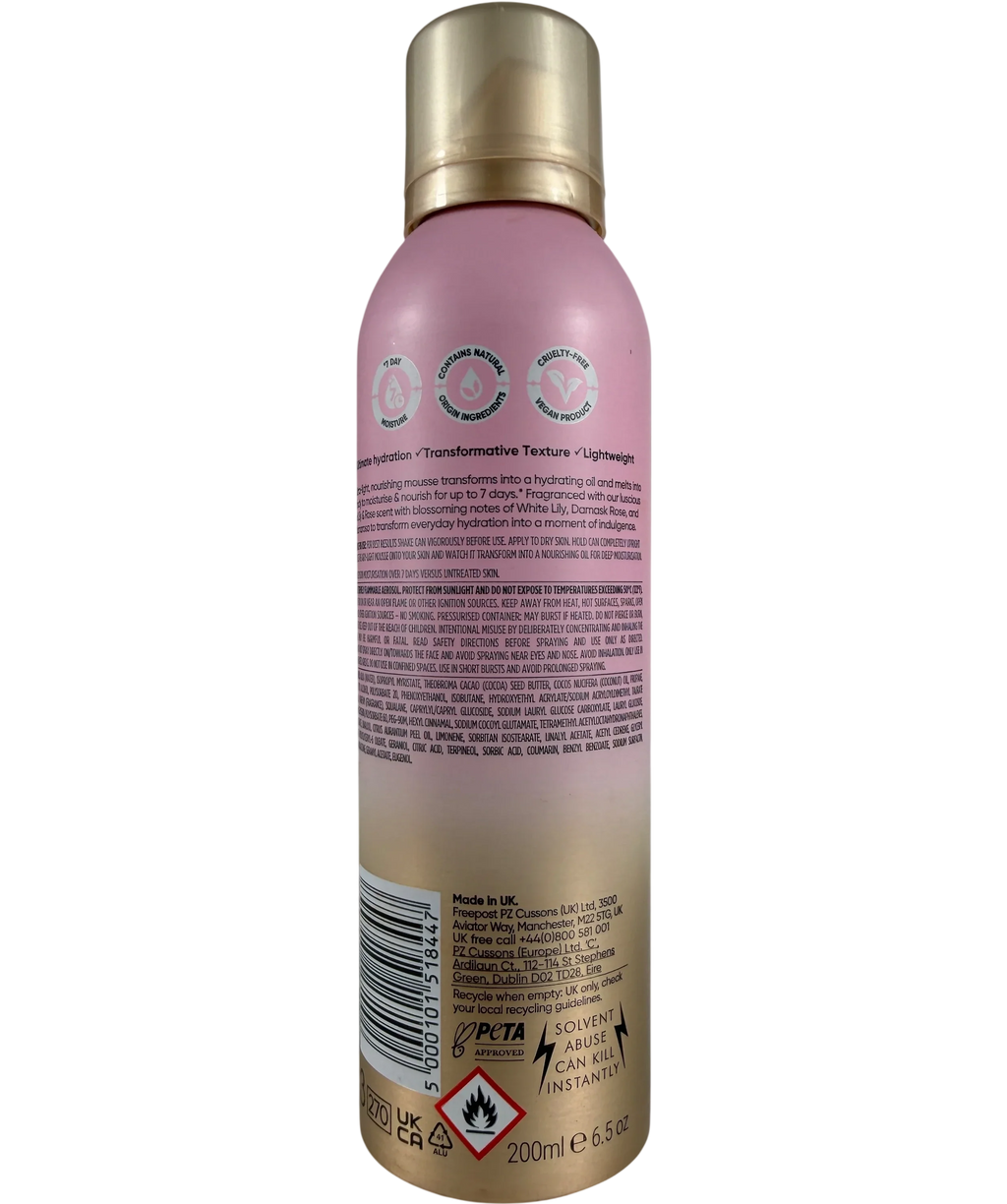 Sanctuary Lily & Rose Mousse-to-oil Body Moisturiser 200ml