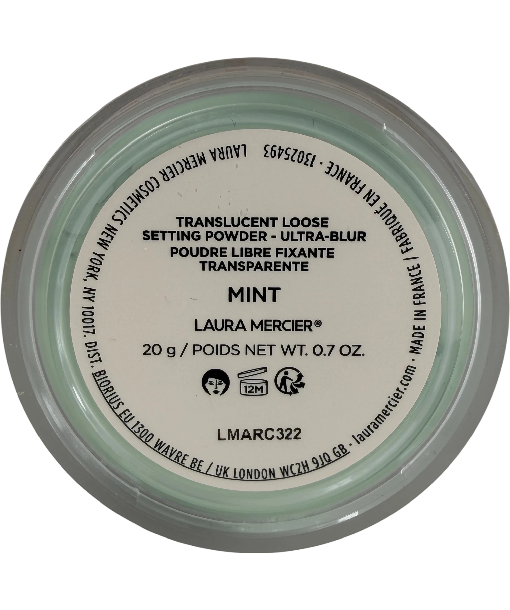 Laura Mercier Translucent Loose Setting Powder Mint 20g