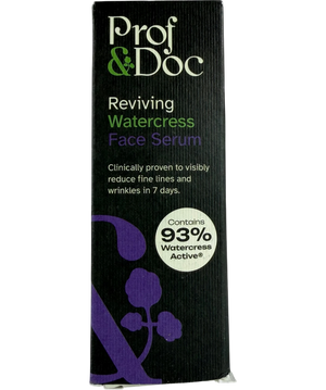 Prof & Doc Reviving Watercress Face Serum 50ml