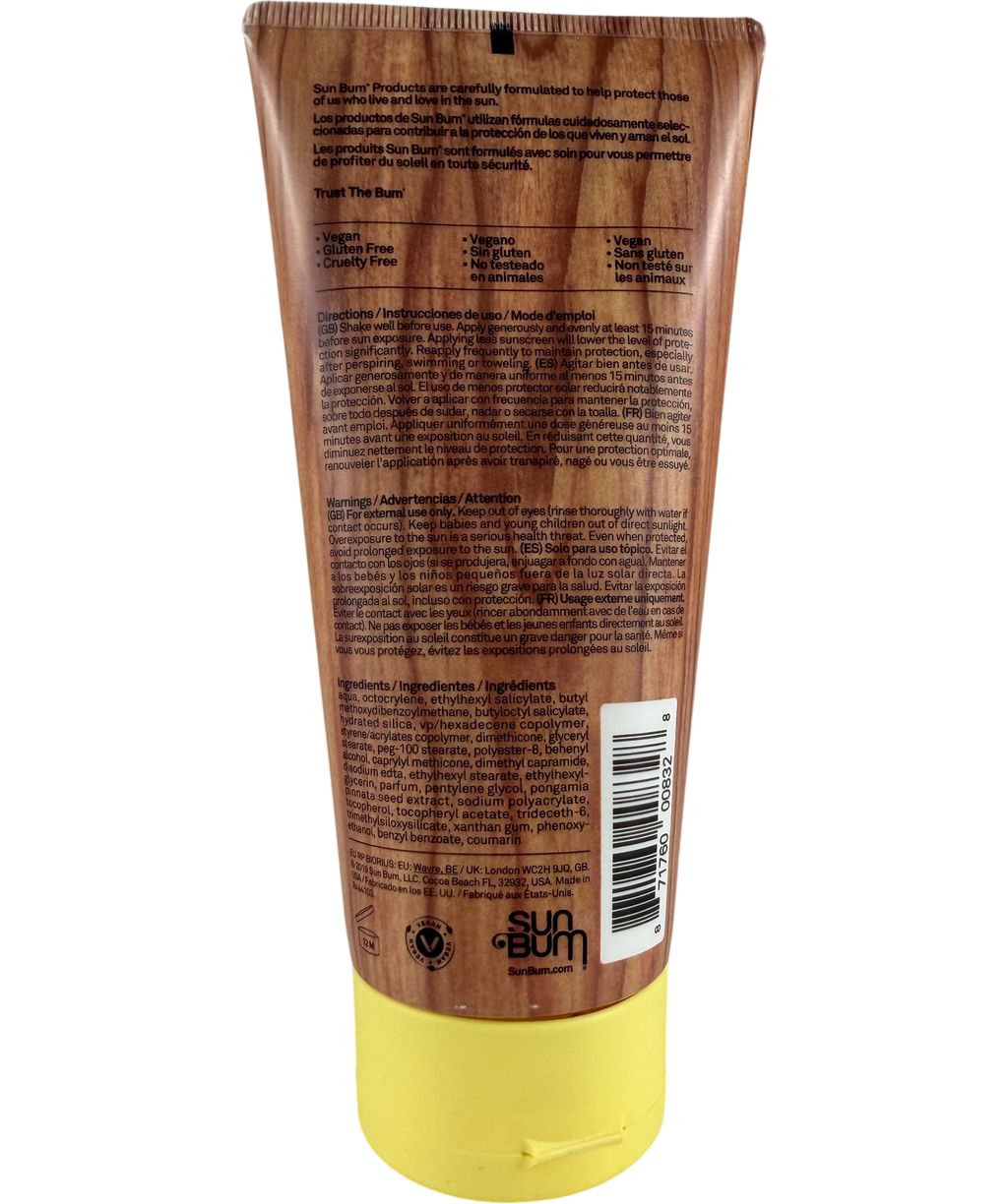 sun bum Original Broad Spectrum Moisturizing Sun Cream Spf 50 177ml