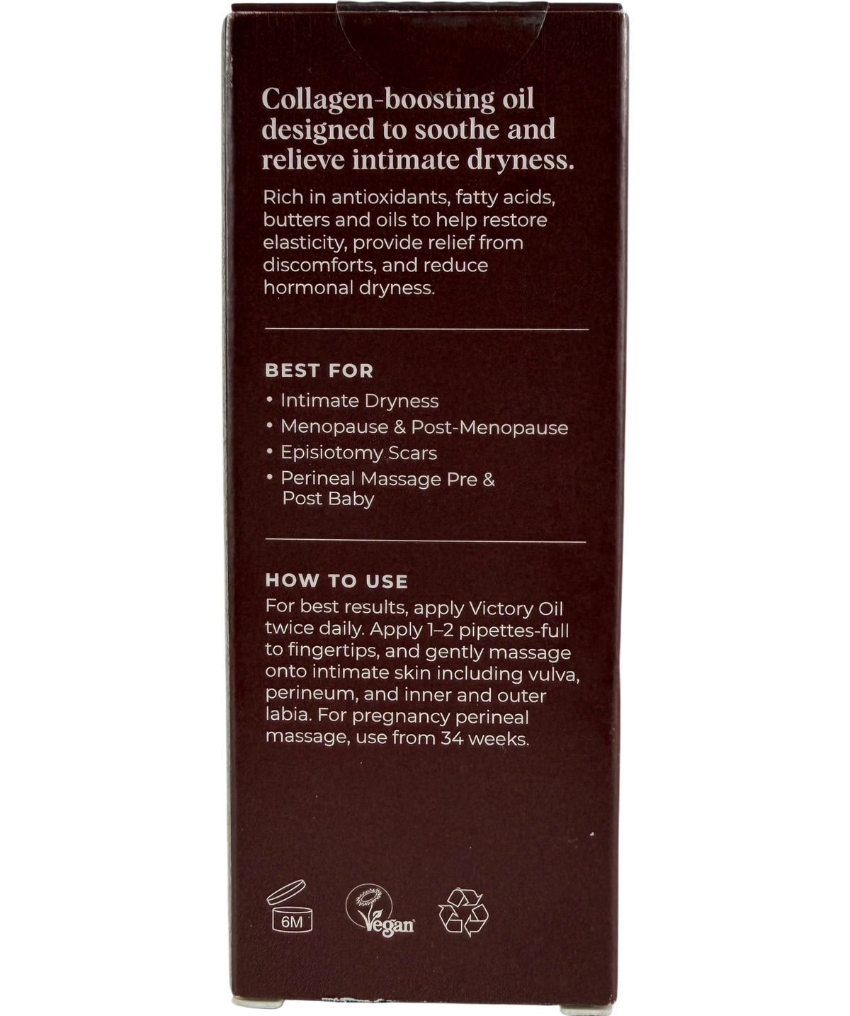 Naydaya Victory Soothing Intimate Oil 30ml