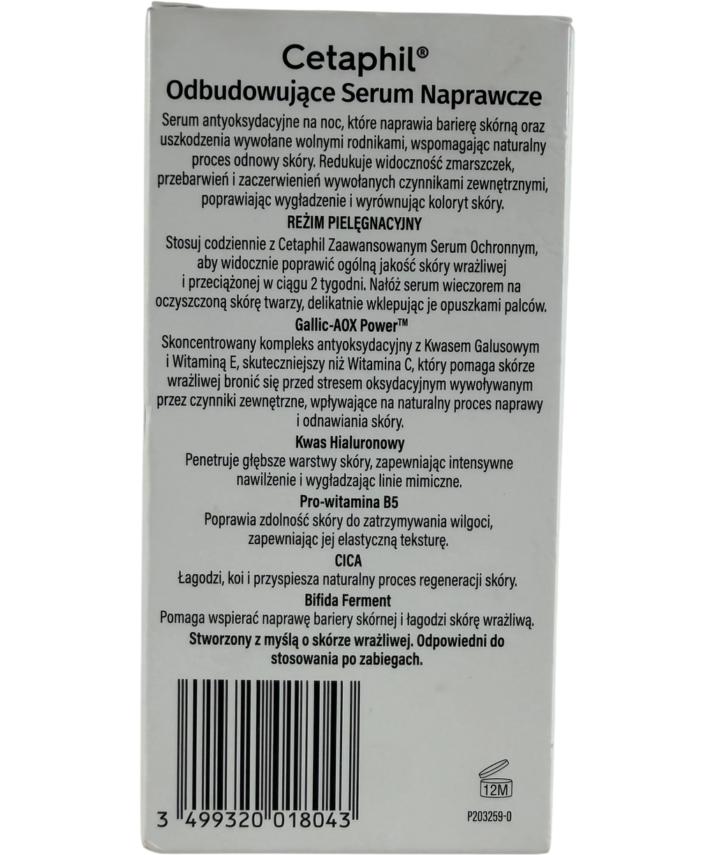Cetaphil Repair & Renew Serum (pm) 30ml