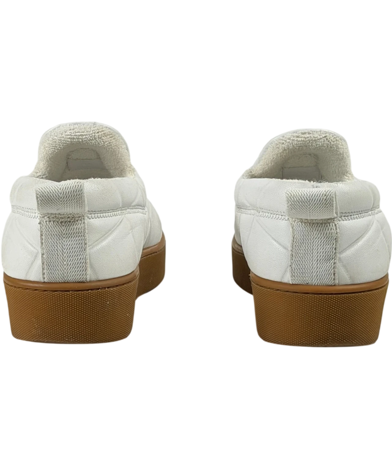 BOTTEGA VENETA The Quilt White Slip-on Trainers UK 6 EU 39