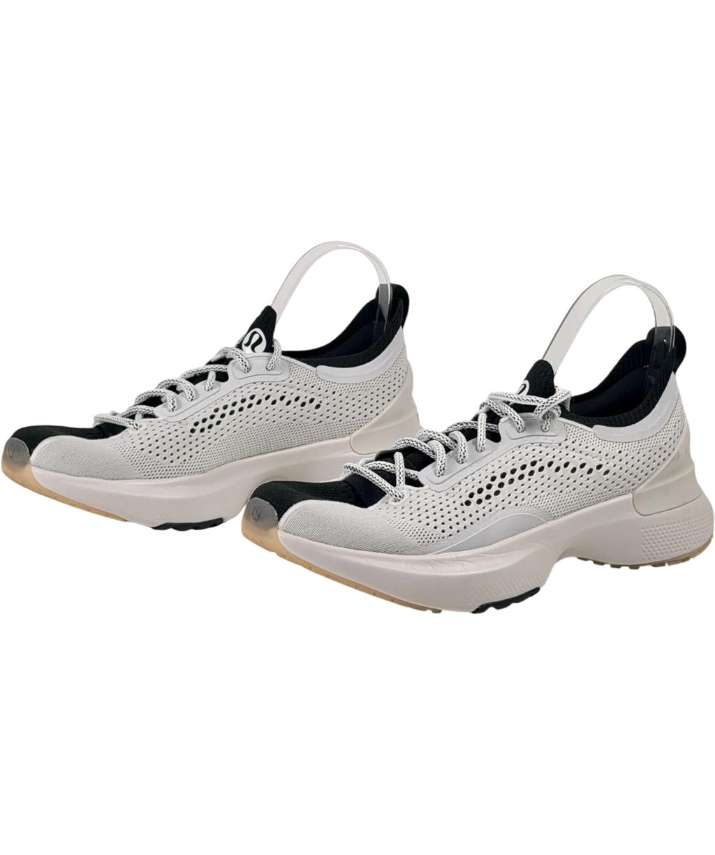 Lululemon Chargefeel 3 Light Vapor White Trainers UK 7.5 EU 40.5