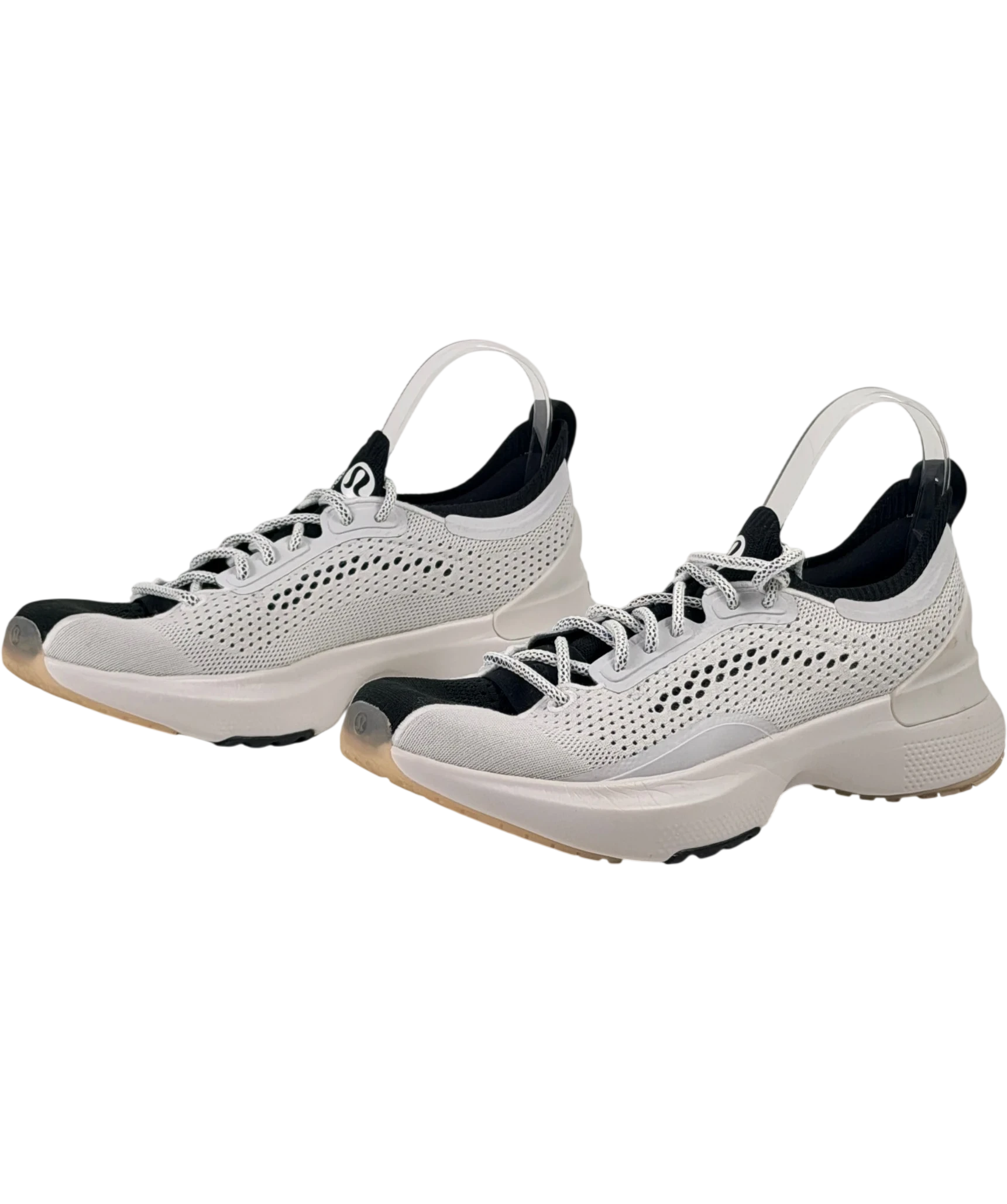 Lululemon Chargefeel 3 Light Vapor White Trainers UK 7.5 EU 40.5