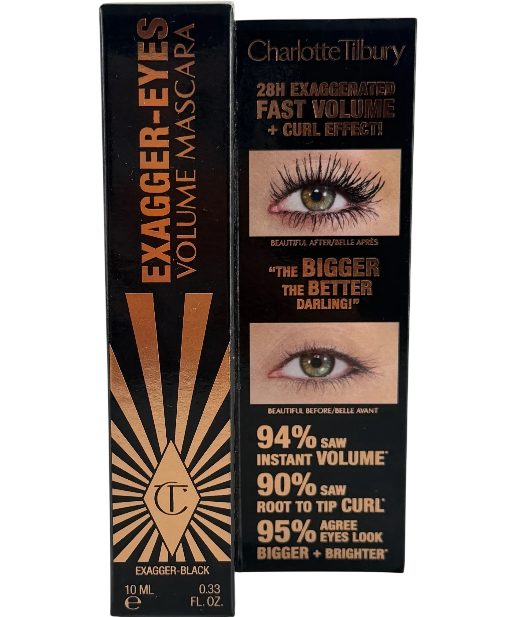 CHARLOTTE TILBURY Exagger-eyes Volume Mascara Black 10ml