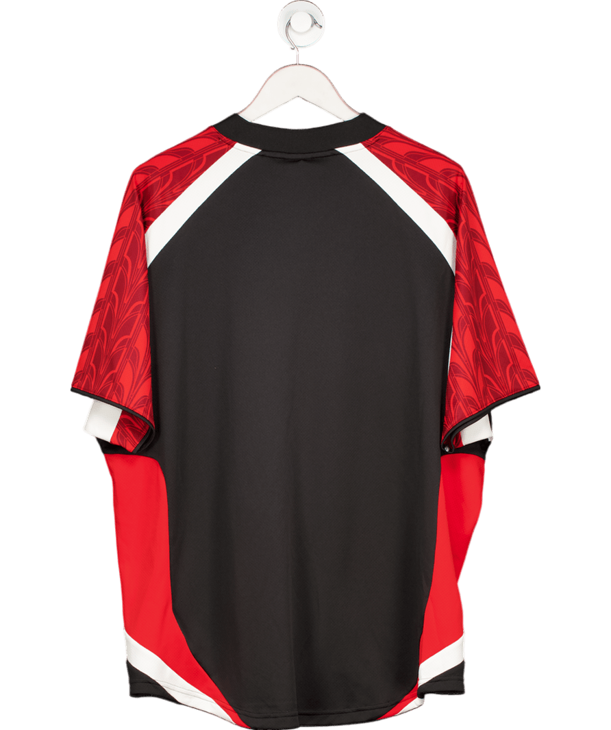 Puma Black Retro Soccer Jersey Top UK XL - Reliked