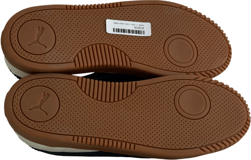 Puma Cream Club 5v5 Trainers Cream/green UK 6.5 EU 40 👠 - Reliked