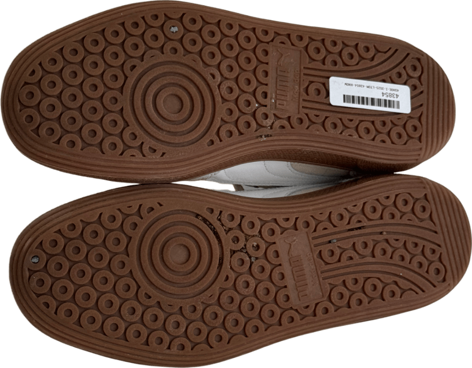 Puma Cream Palermo Trainers Alpine Snow White UK 6.5 EU 40 👠 - Reliked