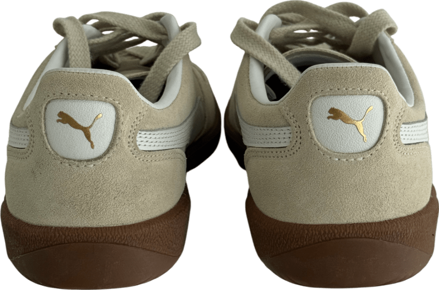 Puma Cream Palermo Trainers Alpine Snow White UK 6.5 EU 40 👠 - Reliked