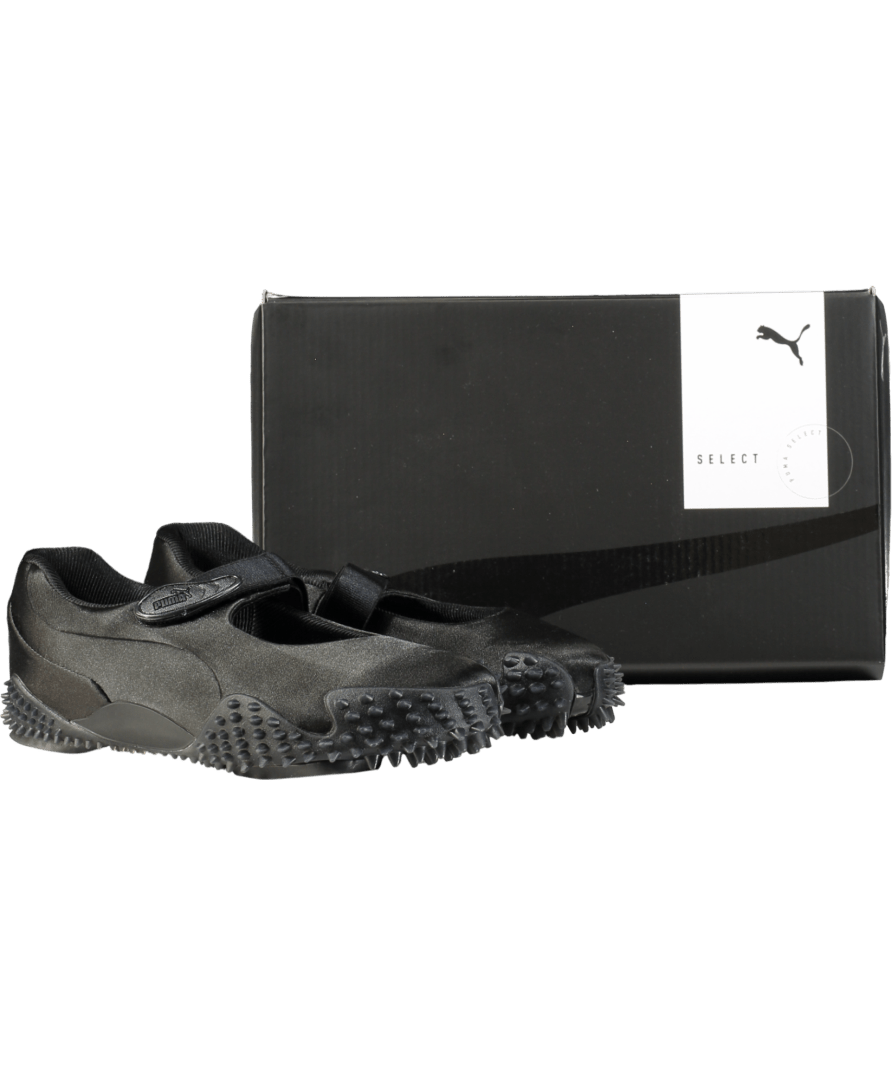 Puma Grey Mostro Fey Satin Trainers UK 4 EU 37 👠 - Reliked