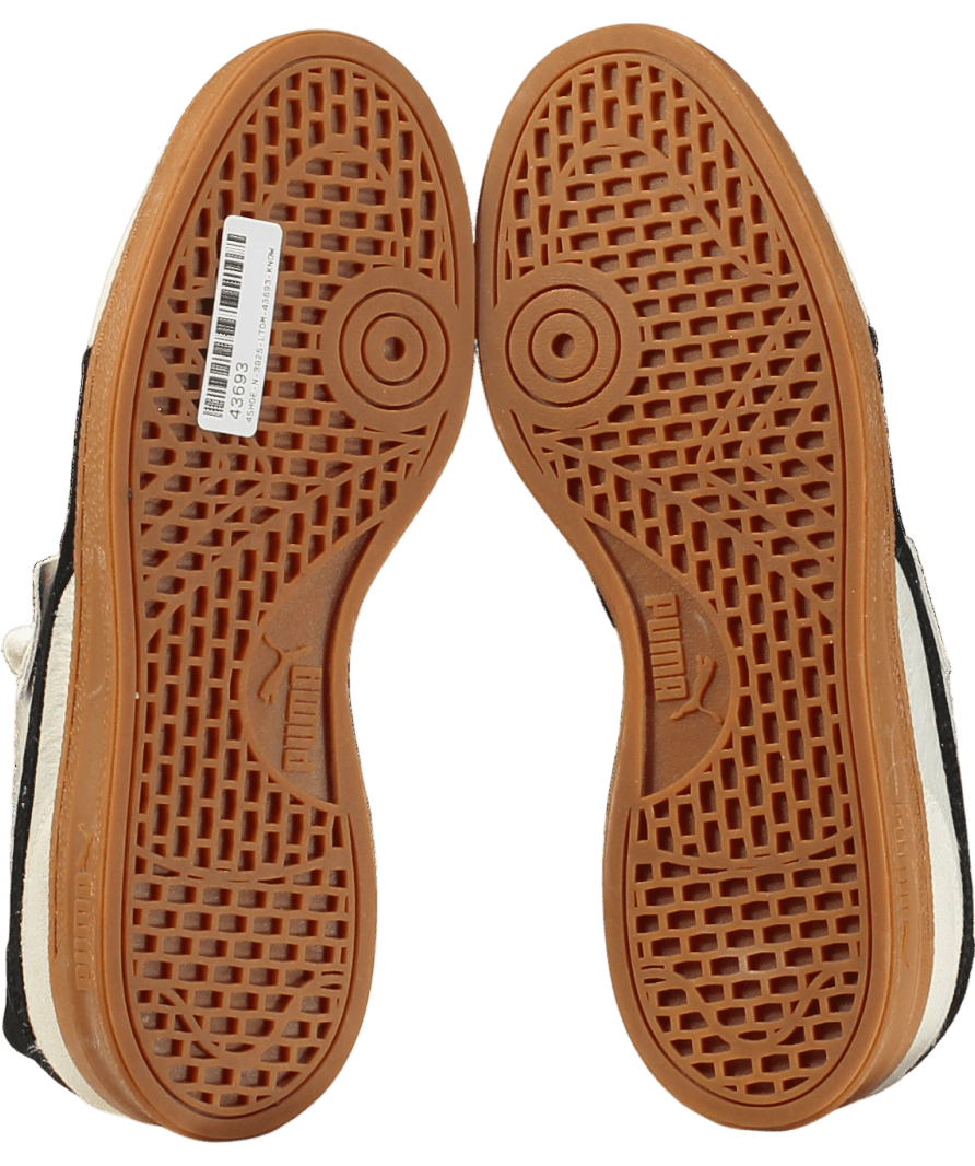 Puma White Indoor Canter Sneakers Unisex, Warm White/black/gum UK 7 EU 40 👠 - Reliked