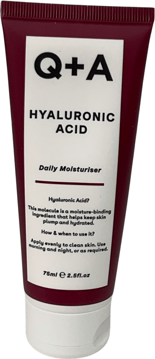 Q+A Hyaluronic Acid Daily Moisturiser 75ml - Reliked
