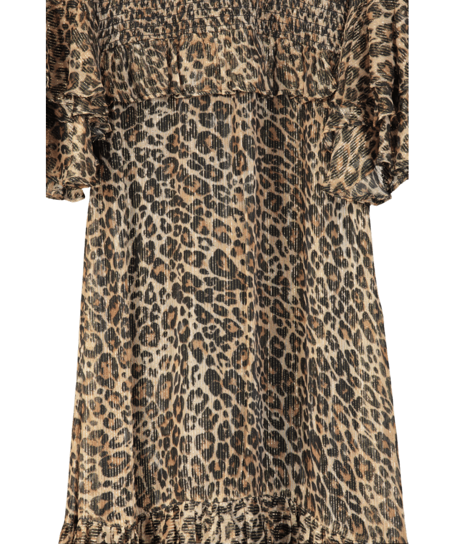 Queens of Archive Brown Lydia Maxi Dress UK XS - Reliked