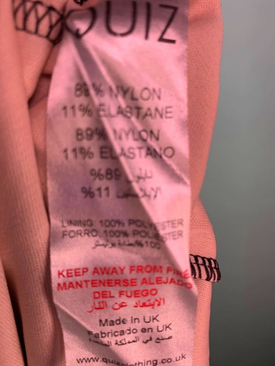 Quiz Black Lace Overlay Maxi Dress UK 8 - Reliked