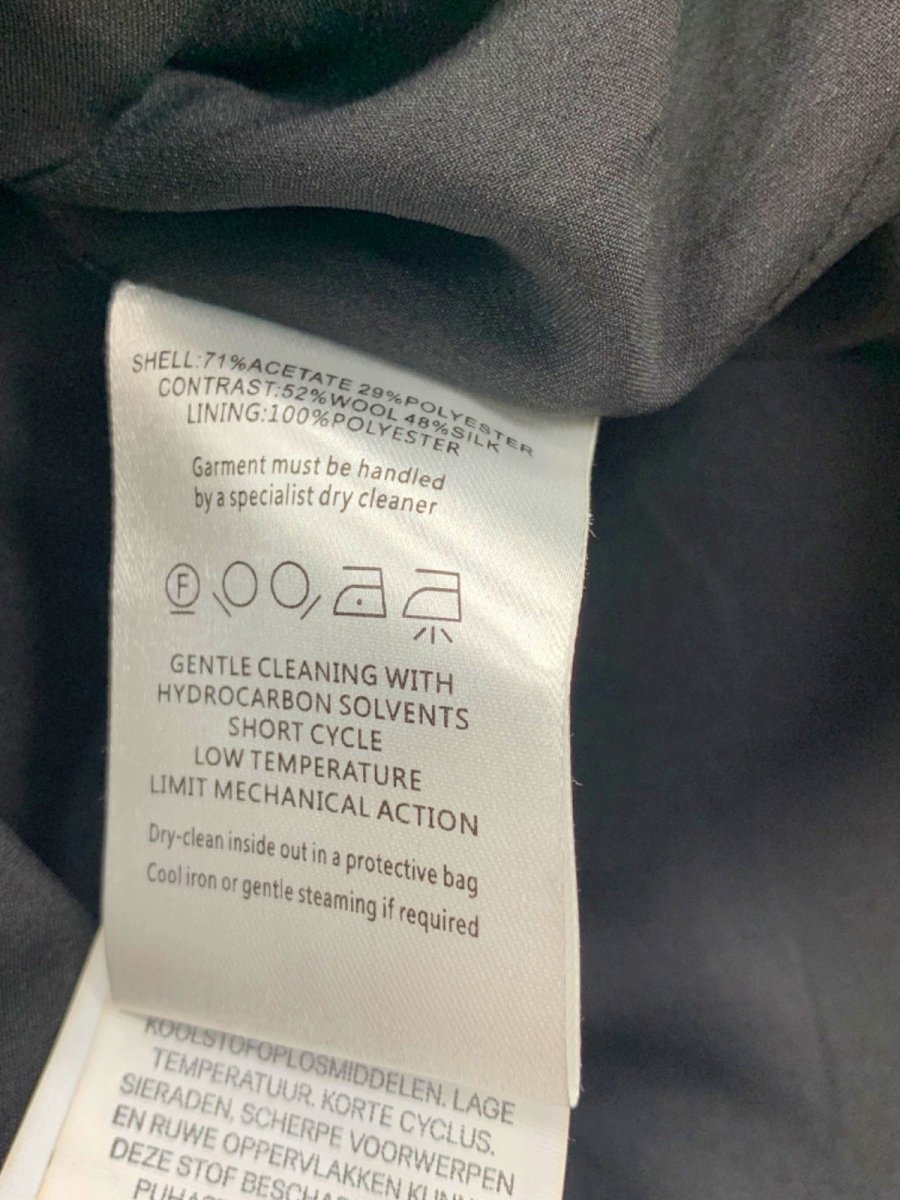 Rachel Gilbert Black Alaric Dress UK 8 - Reliked