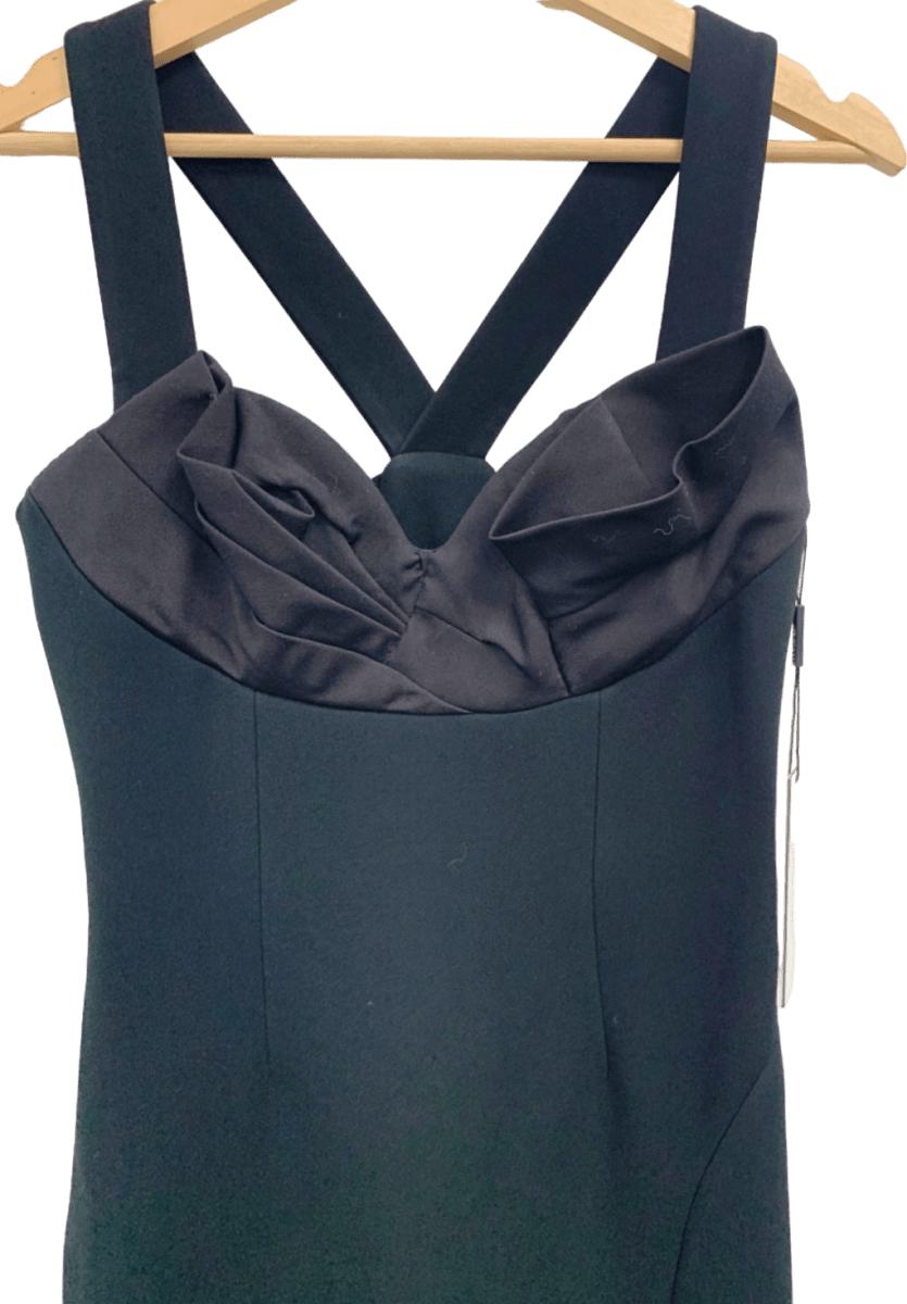 Rachel Gilbert Black Alaric Dress UK 8 - Reliked