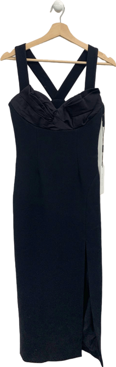 Rachel Gilbert Black Alaric Dress UK 8 - Reliked