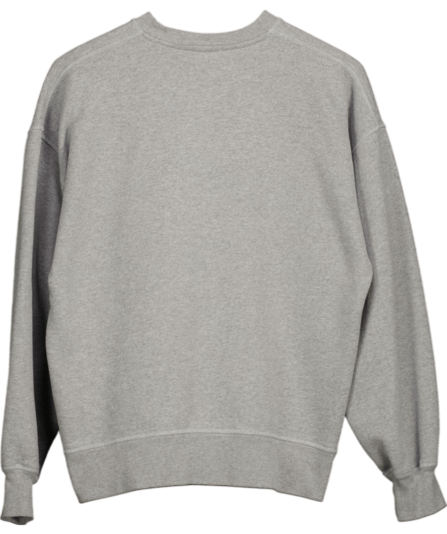 Raey Grey Recycled - yarn Cotton Blend Sweatshirt UK 8 - Reliked