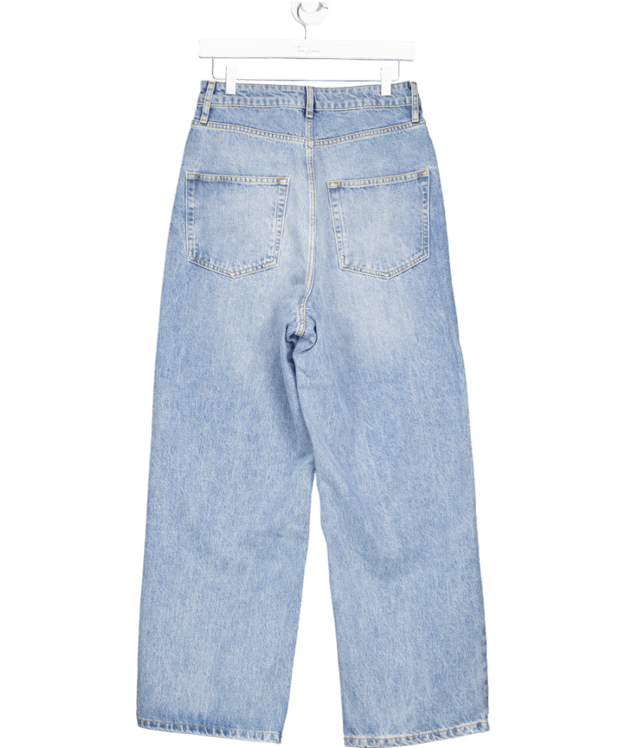 Raey Light Blue 90s High Waisted Wide Leg Jean W24 - Reliked