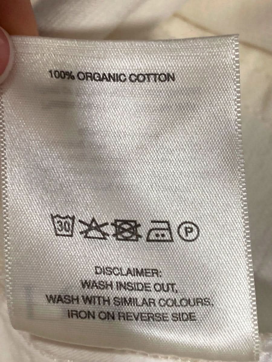 Raey White Wide Leg Jeans Size W32 - Reliked