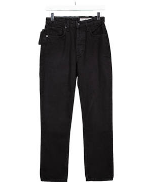 Rag & Bone Nina High Rise Ankle Cigarette Black Jeans W26
