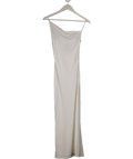 Rails White Linen Blend Midi Dress UK XS - Reliked