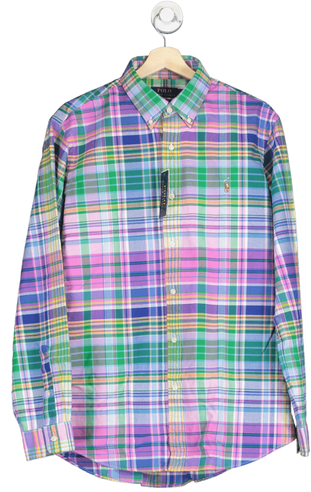 Ralph Lauren Multicolour Custom Fit Shirt UK L - Reliked