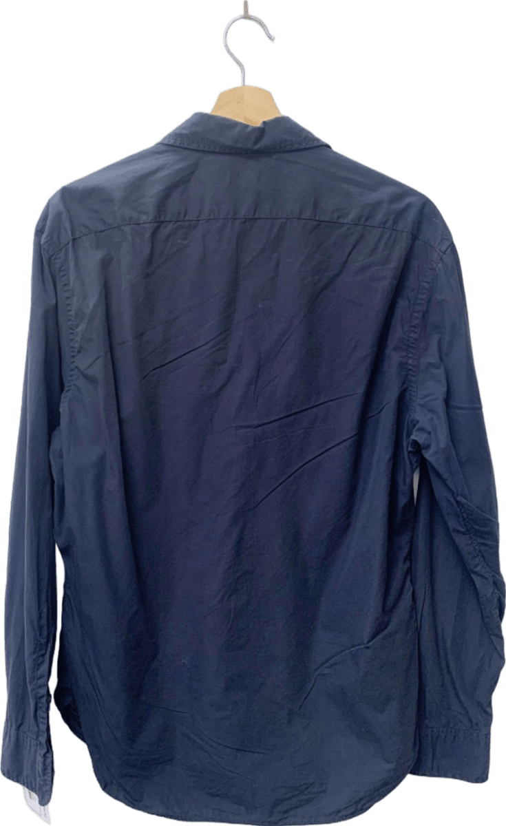Ralph Lauren Navy Blue Long Sleeve Shirt Size L - Reliked
