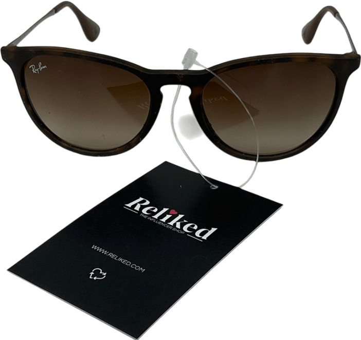 Ray - Ban Brown Ray - ban Erika Sunglasses - Reliked