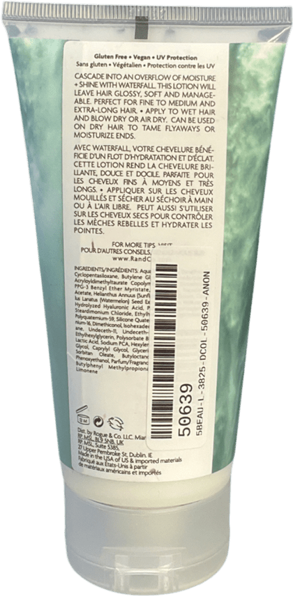 R+Co Waterfall Moisture + Shine Lotion 147ml - Reliked