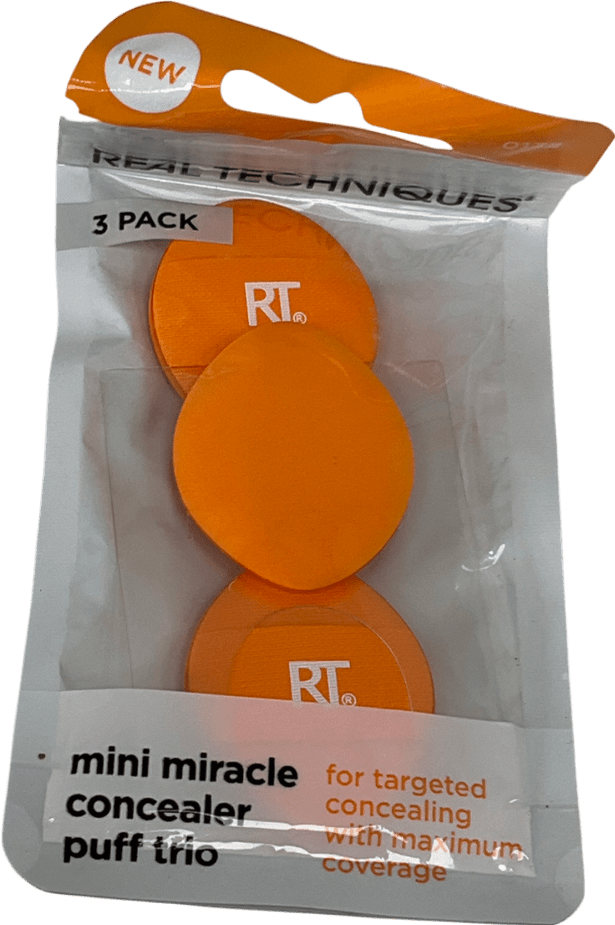 Real Techniques Mini Miracle Concealer Puff Trio X3 - Reliked