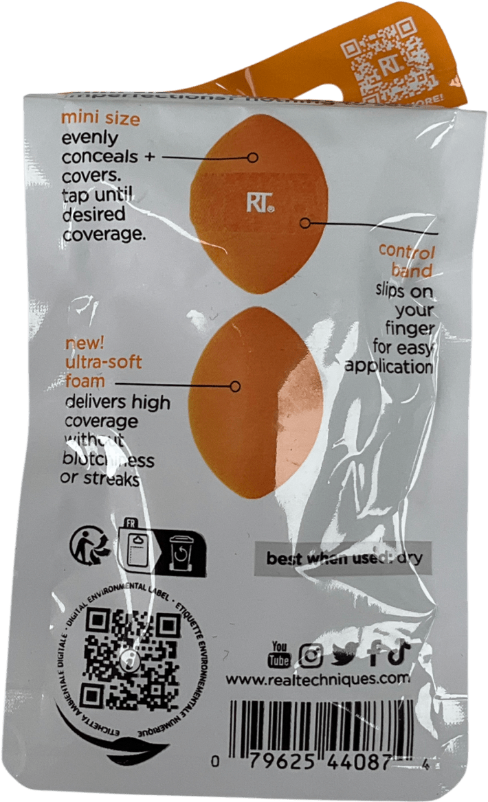 Real Techniques Mini Miracle Concealer Puff Trio X3 - Reliked