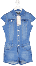 Realty Blue Mini Jumpsuit UK L - Reliked