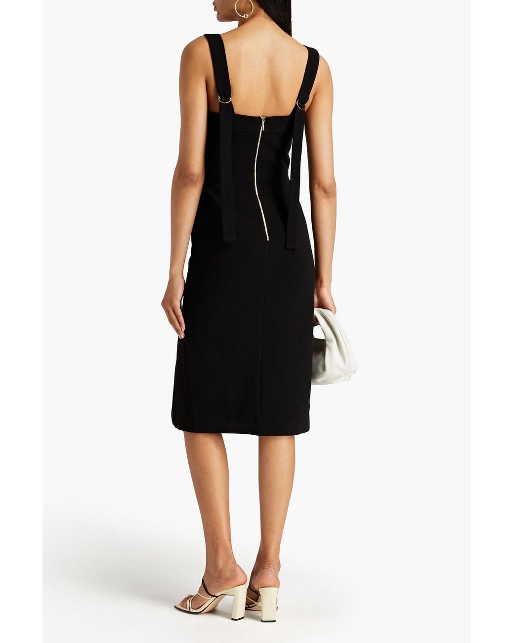 Black crepe dress uk online