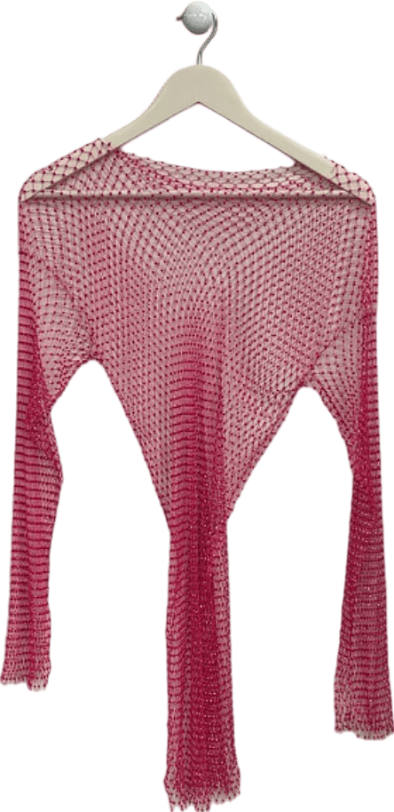 Red Mesh Top UK XS - Reliked