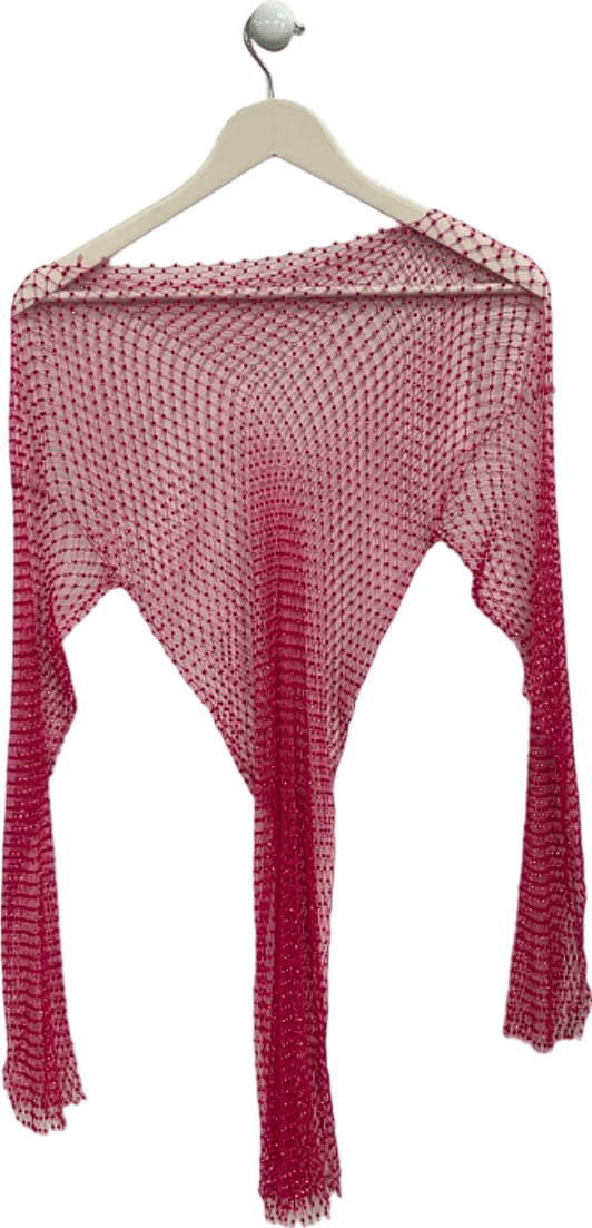 Red Mesh Top UK XS - Reliked