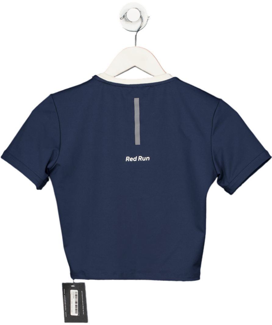 RED RUN Blue Active Wear T-shirt UK S - Reliked