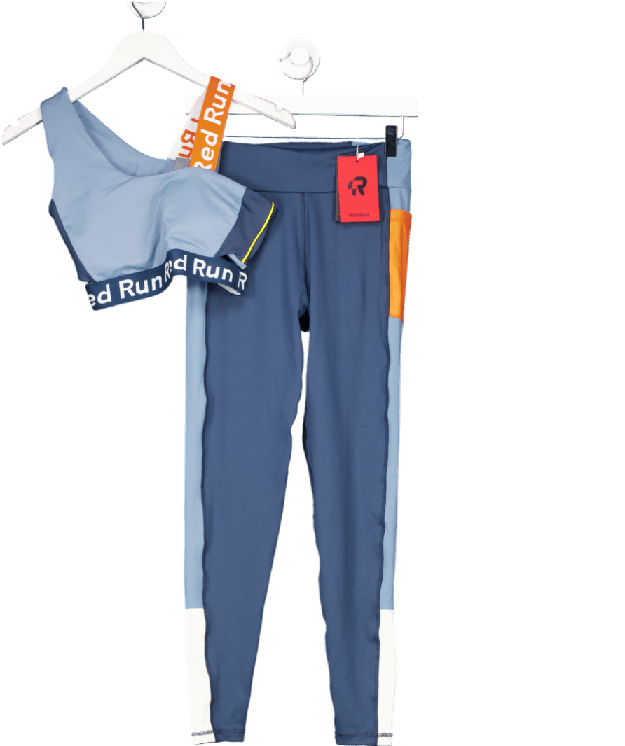 Red Run Blue Muse Collection 2 - piece Activewear Set UK M - Reliked