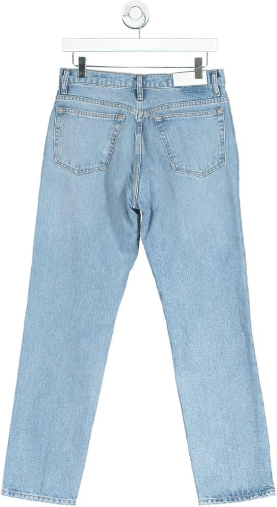 RE/DONE Blue 70s Straight Distressed Jeans W29 - Reliked