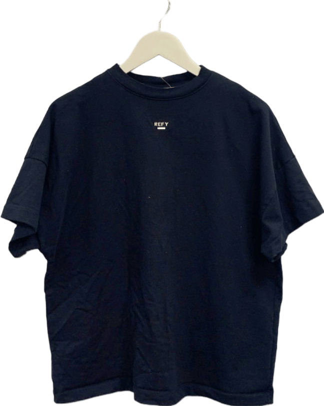 Refy Black T-Shirt Size S - Reliked