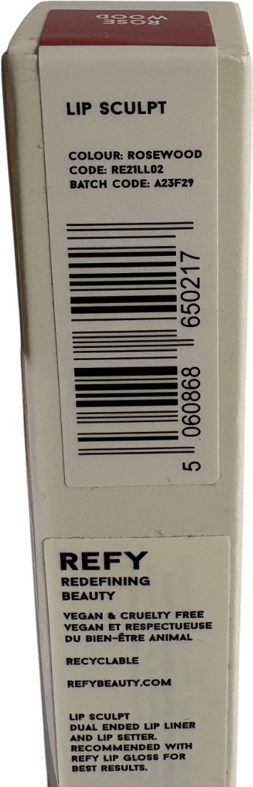 Refy Lip Sculpt Liner And Setter Rose Wood 4ml - Reliked