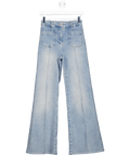 REISS Blue Sakura Patch - pocket Flared W26 - Reliked