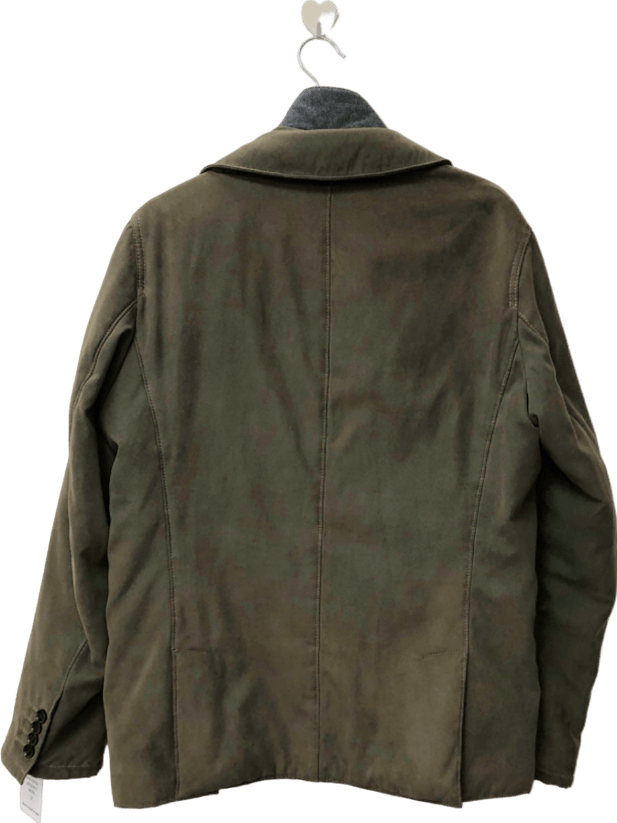 Reiss Green Coat with Inner Layer UK L - Reliked