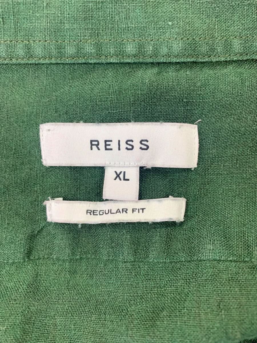 Reiss Green Long Sleeve Shirt Regular Fit XL - Reliked