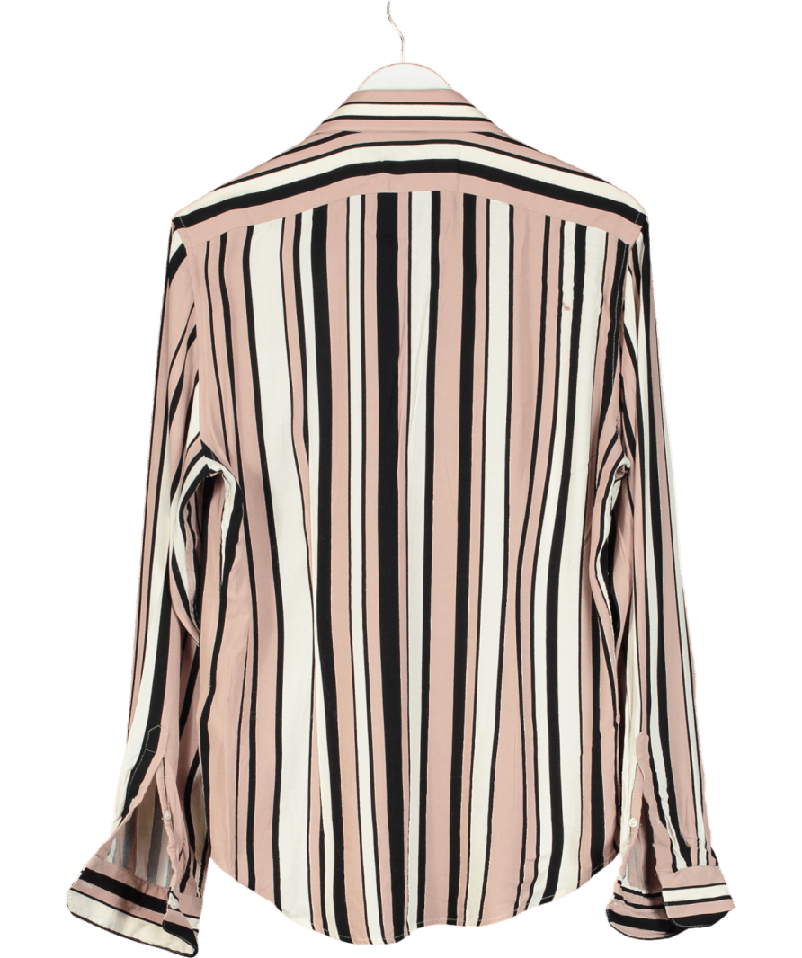 REISS Pink Deck Striped Shirt UK L - Reliked