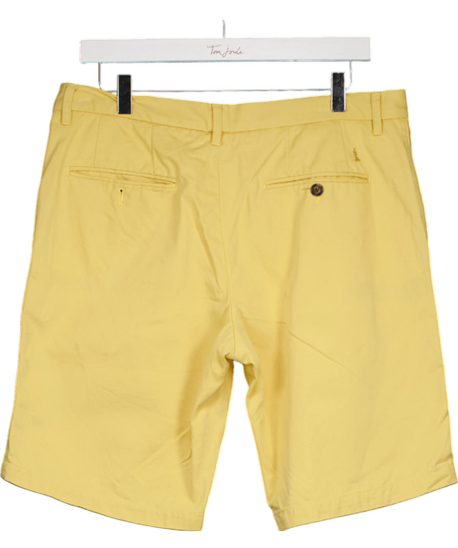REISS Yellow Chino Shorts W32 - Reliked